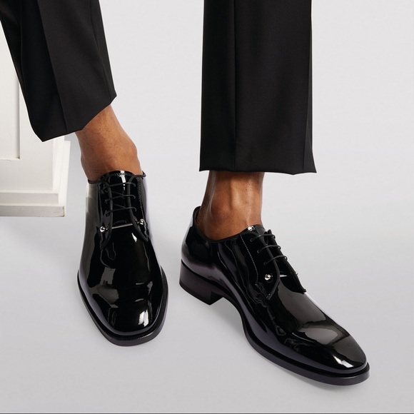 Chambeliss Christian Louboutin Men’s Size 43 - Patent Leather - Picture 1 of 11